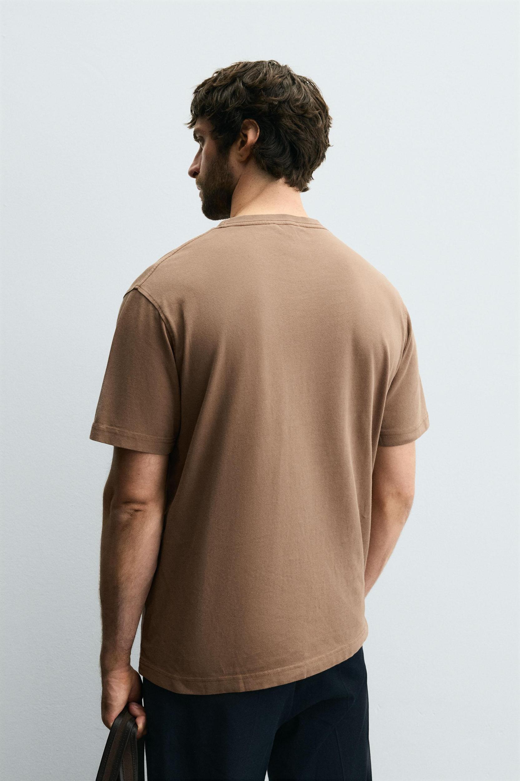 REGULAR FIT WASHED T-SHIRT Product Image