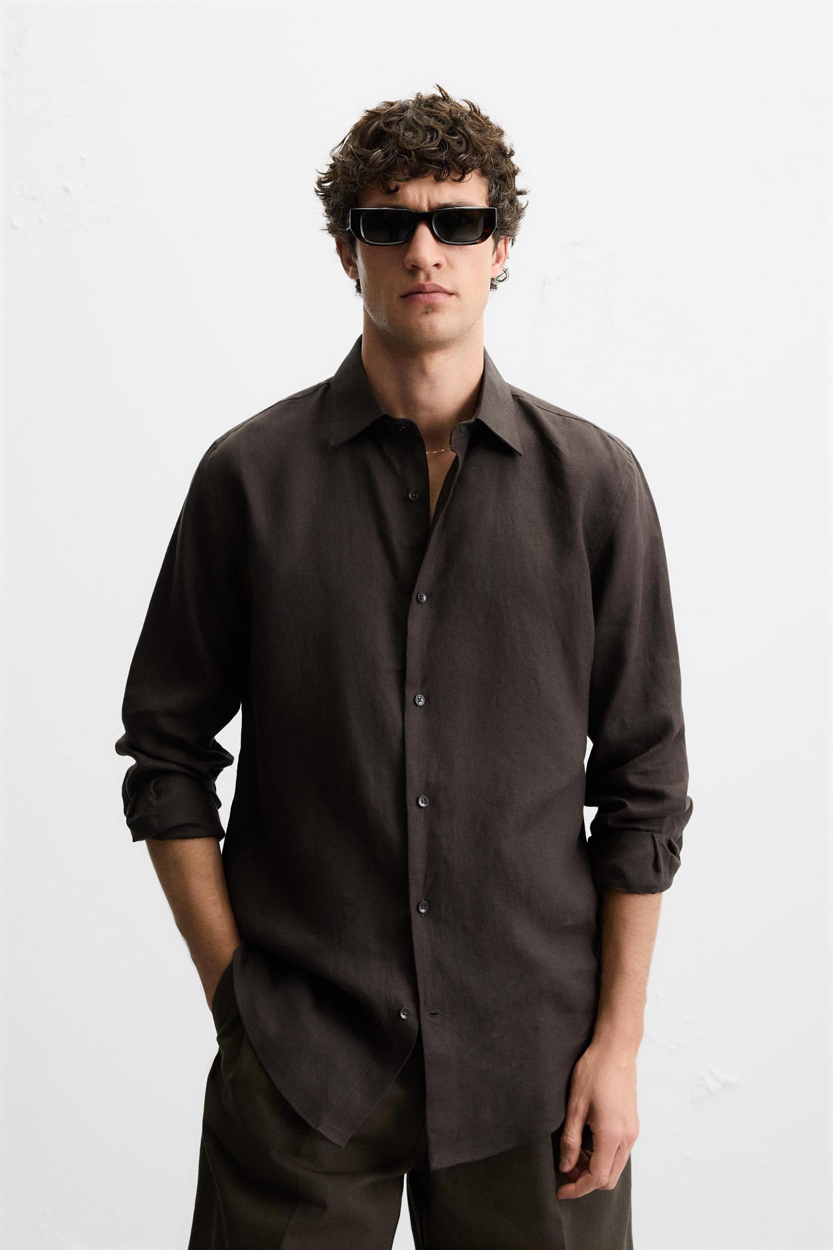 100% LINEN SHIRT Product Image