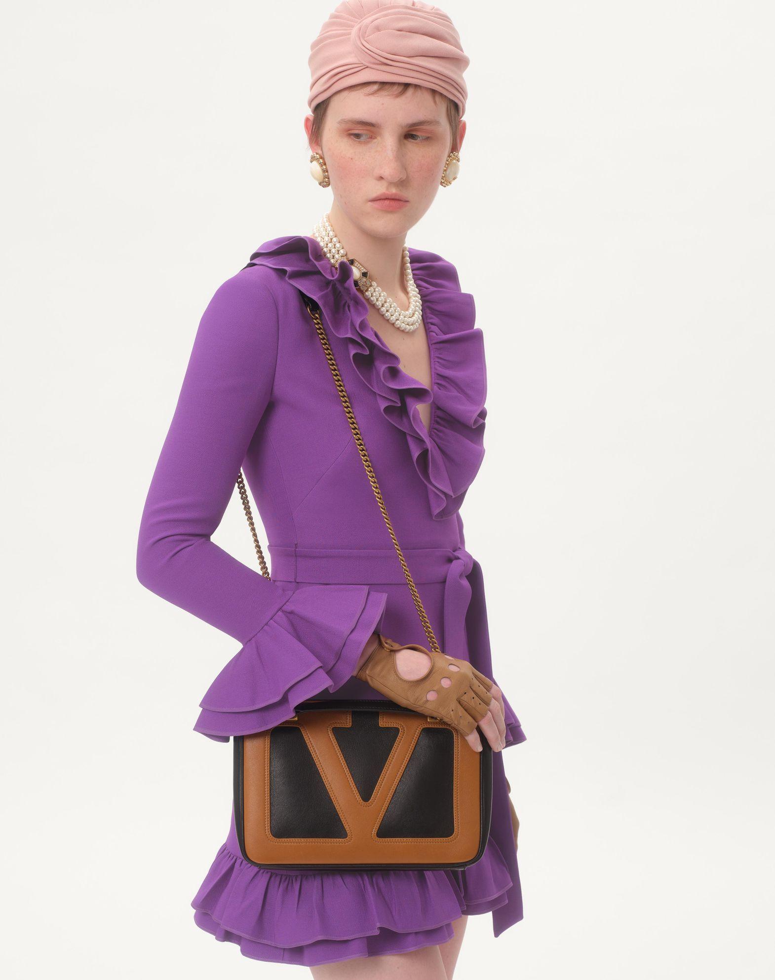 Crepe Couture Short Dress  Product Image