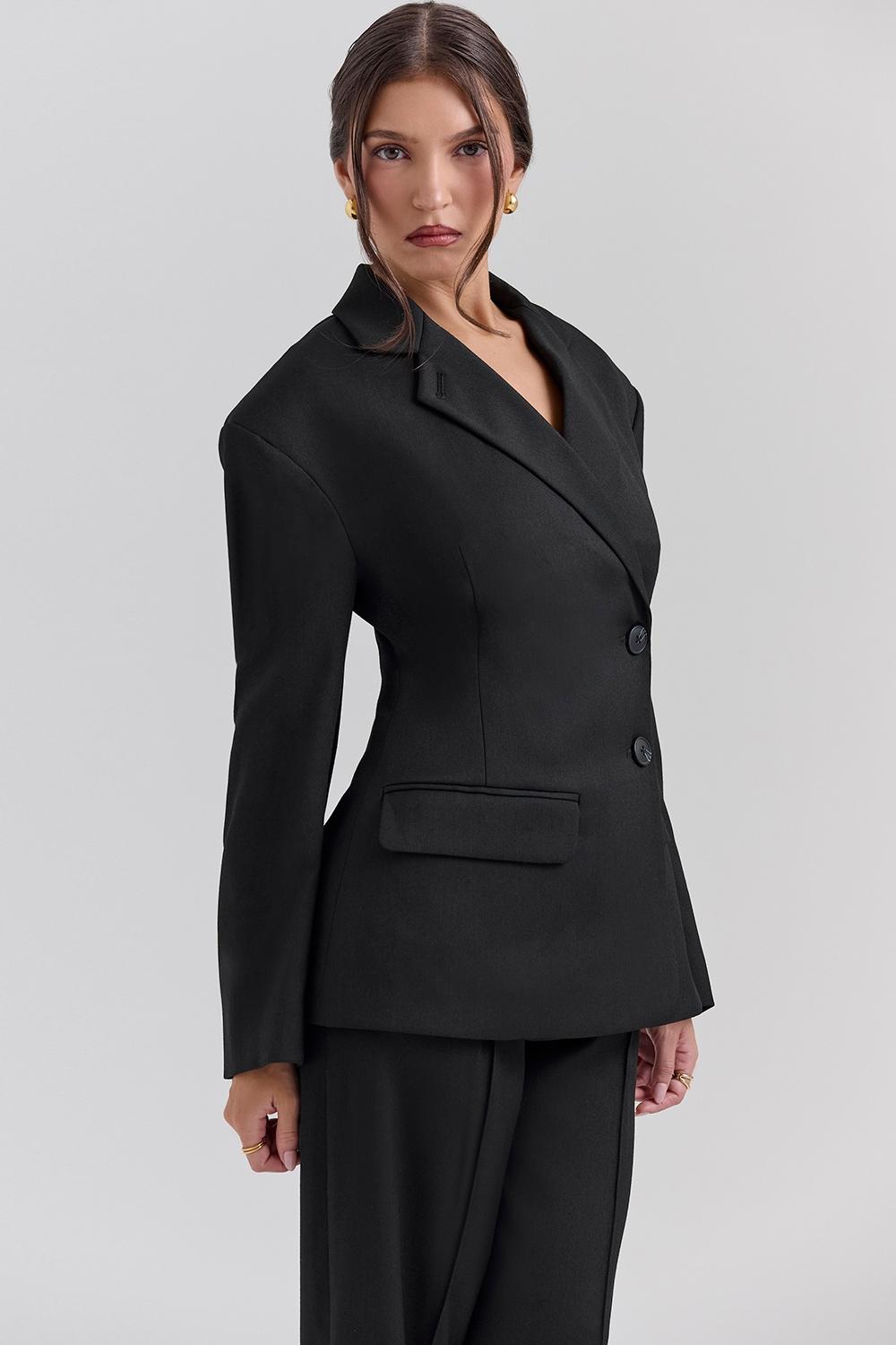 Hudson  black hourglass blazer Product Image