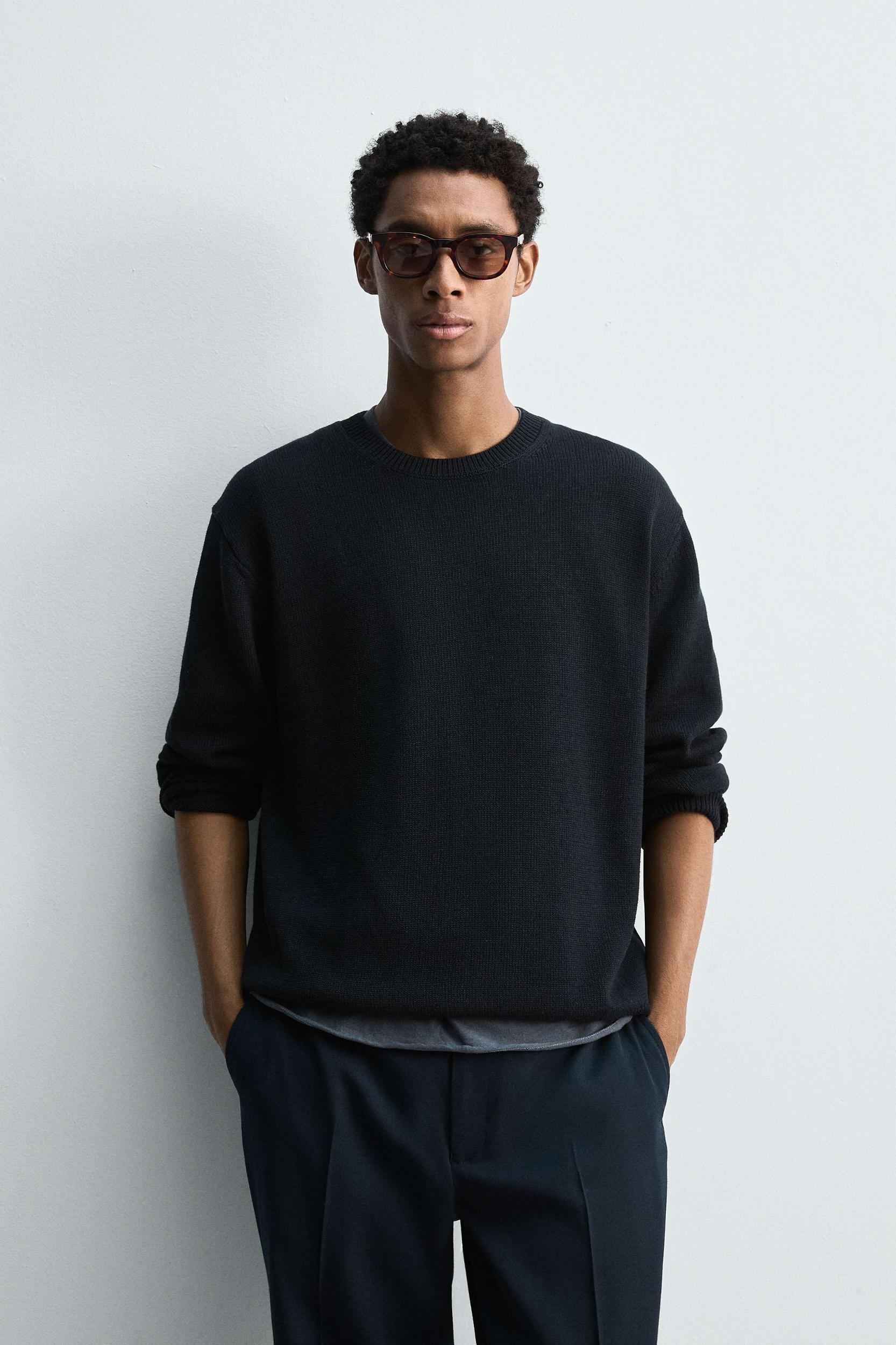 COTTON-HEMP SWEATER Product Image