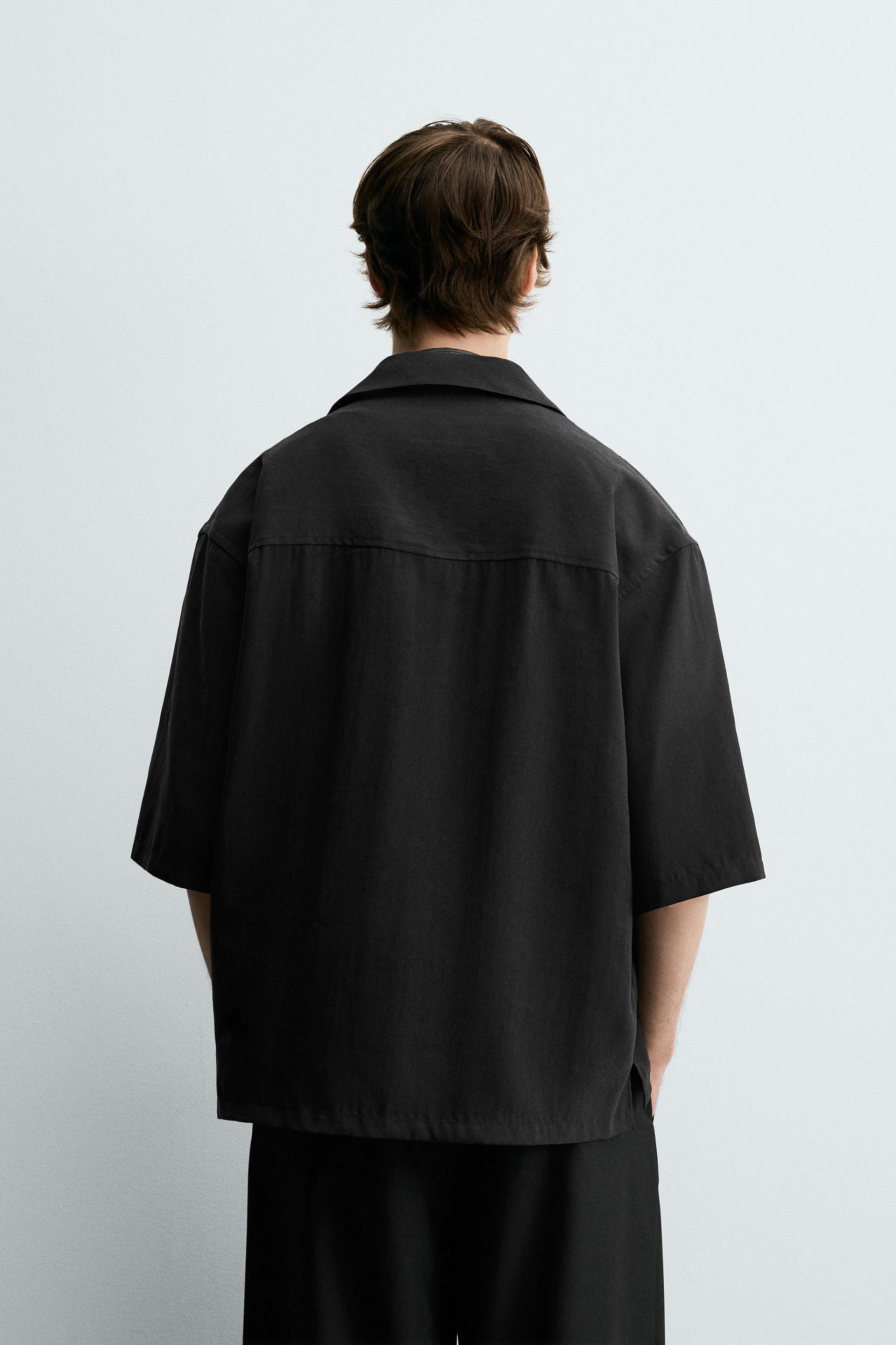 RELAXED FIT FLOWY SHIRT Product Image
