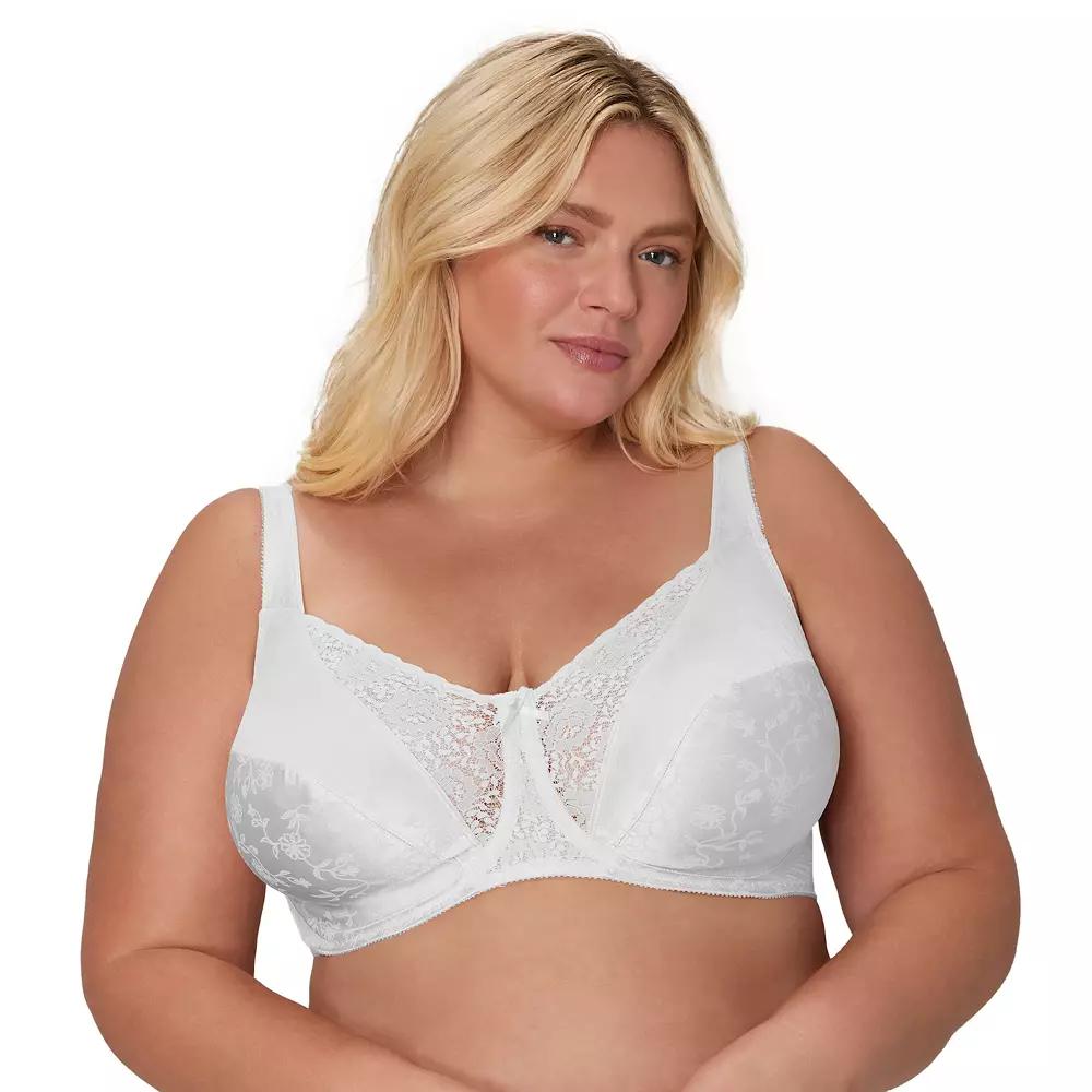 Playtex® Secrets® Lifts & Supports Full Figure Unlined Underwire Bra 4422, Women's,  Product Image