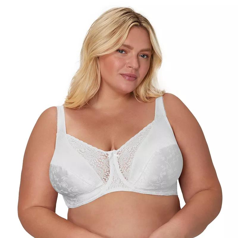 Playtex® Secrets® Lifts & Supports Full Figure Unlined Underwire Bra 4422, Women's,  Product Image