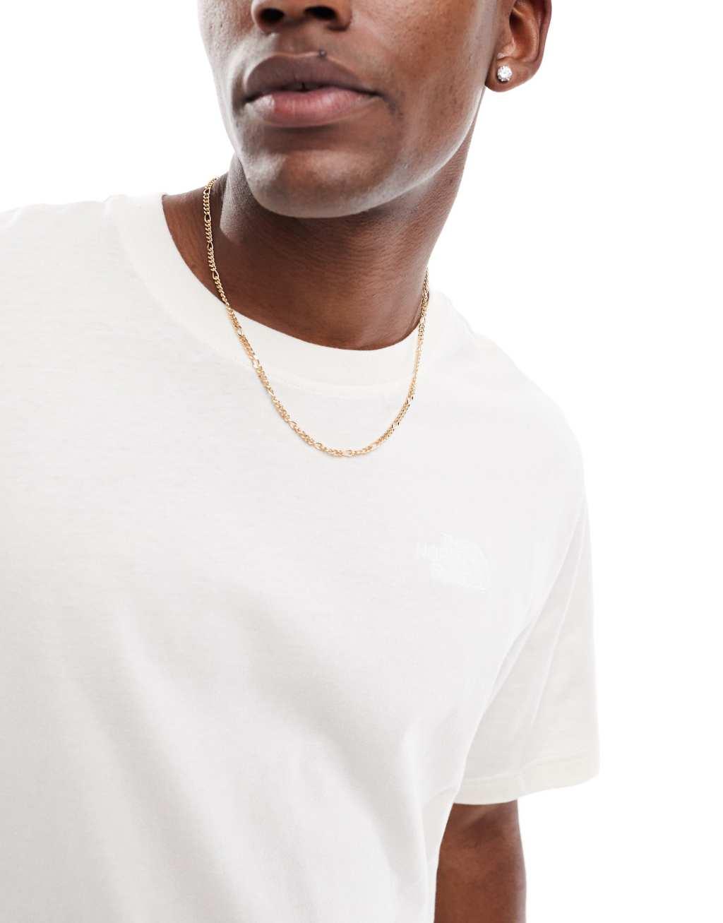 The North Face Evolution Box Fit Tee in off-white Product Image