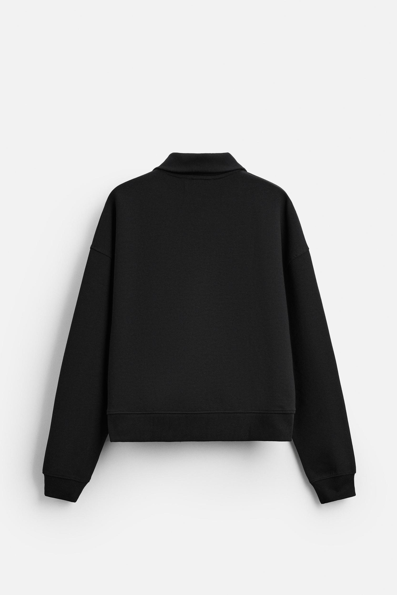 TECHNICAL QUARTER-ZIP SWEATSHIRT Product Image