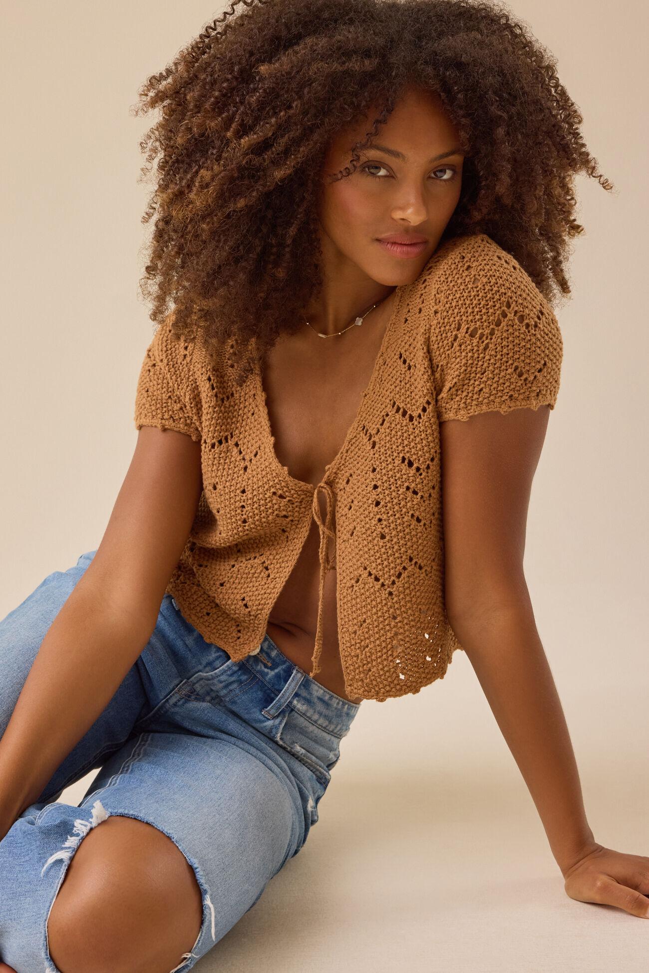 Lucia Tie Front Top Product Image