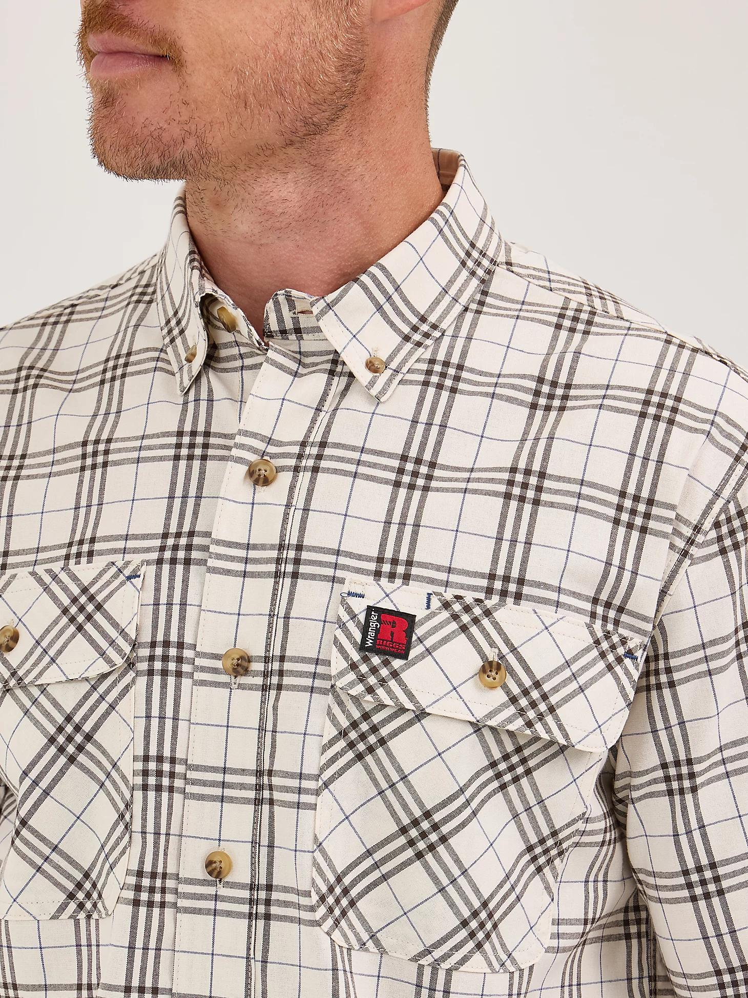 Wrangler RIGGS Workwear® Foreman Plaid Work Shirt | Men's SHIRTS | Wrangler® Product Image