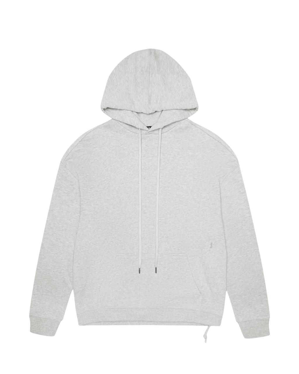 4 X 4 BIGGIE HOODIE GREY MARLE Male Product Image