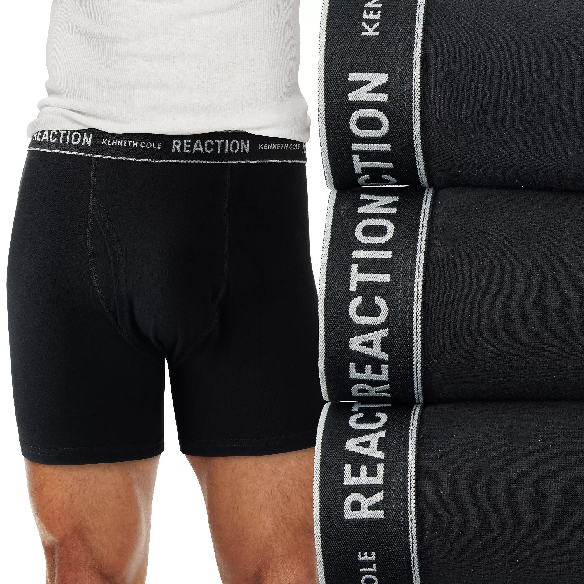 Mens Kenneth Cole Reaction 3-Pack Boxer Briefs Product Image