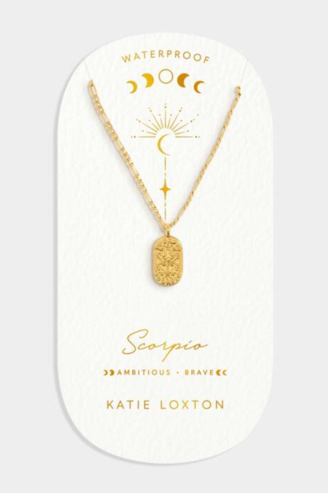 ZODIAC NECKLACE | SCORPIO Product Image