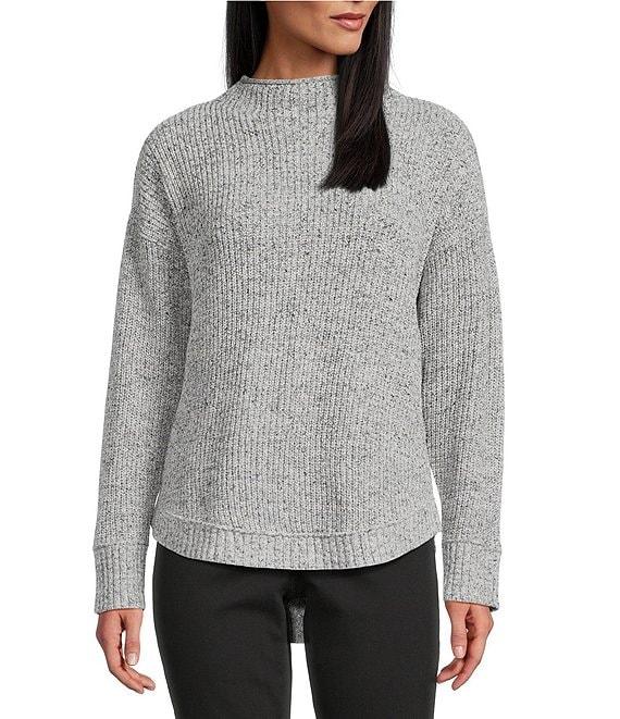 Westbound Long Sleeve Mock Neck Sweater Product Image