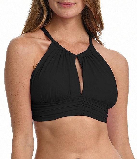 La Blanca Island Goddess Shirred Banded Hipster Swim Bottom Product Image