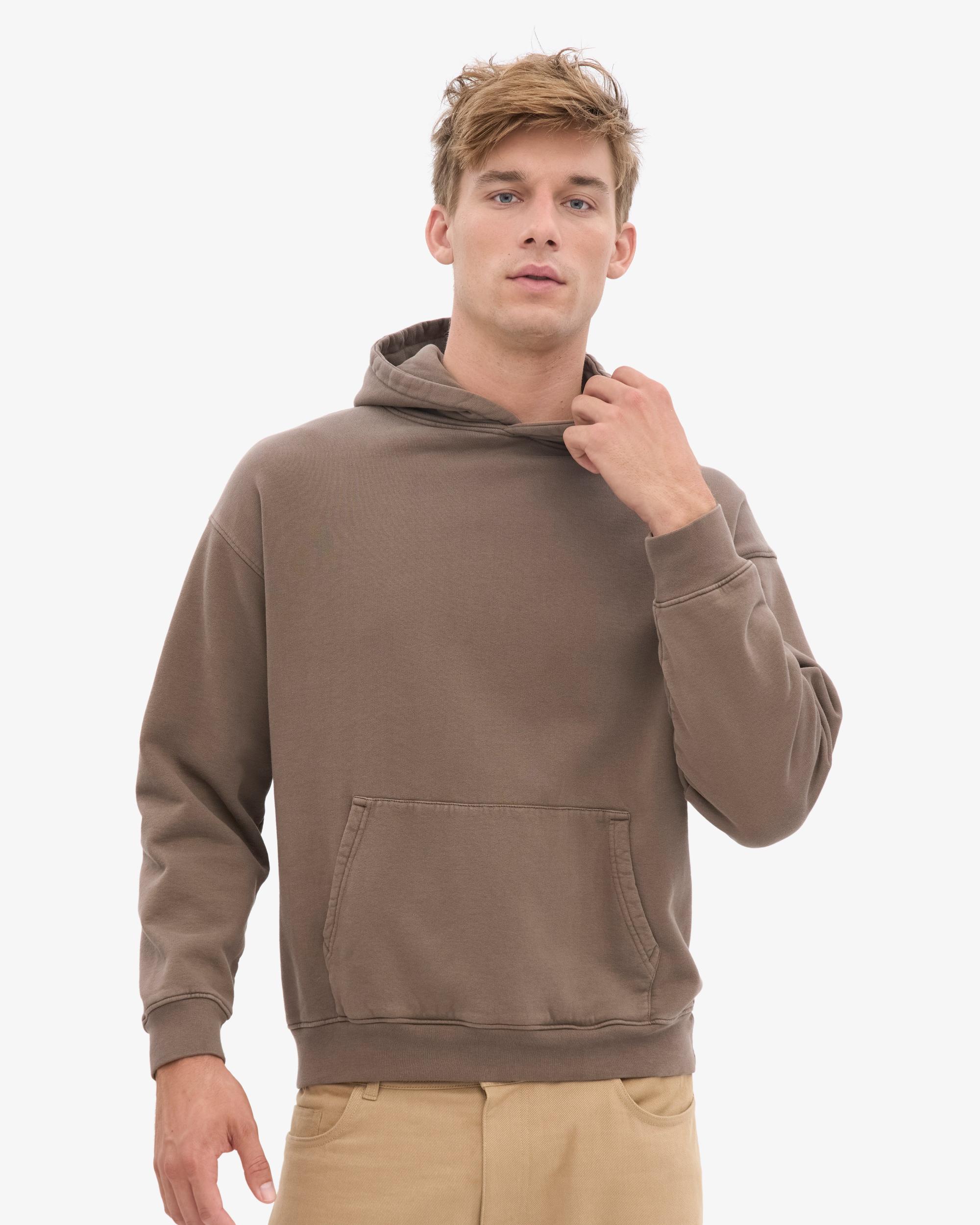 Organic Oversized Hood - Cedar Brown Product Image