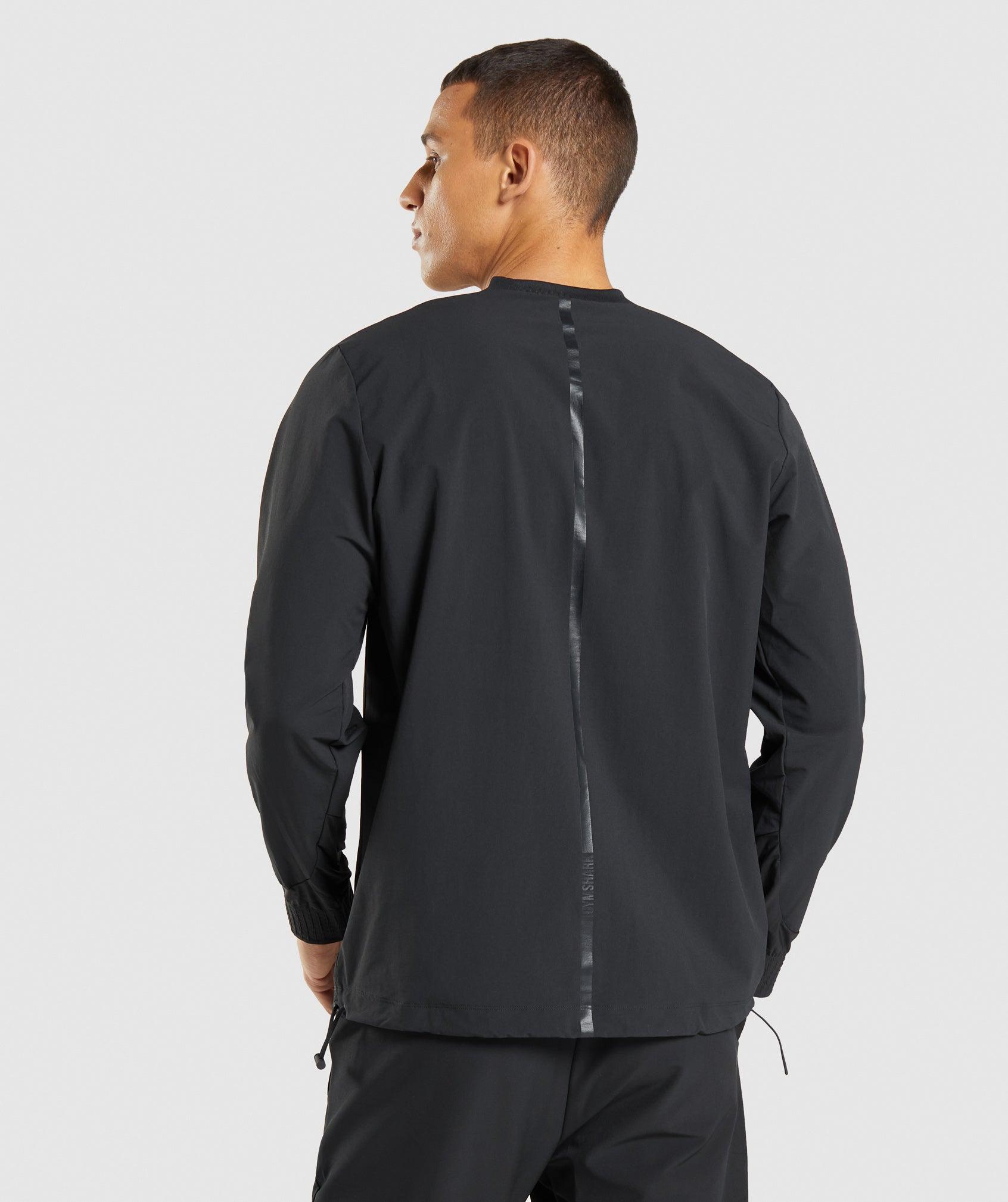 Gymshark Retake Crew - Black Male Product Image