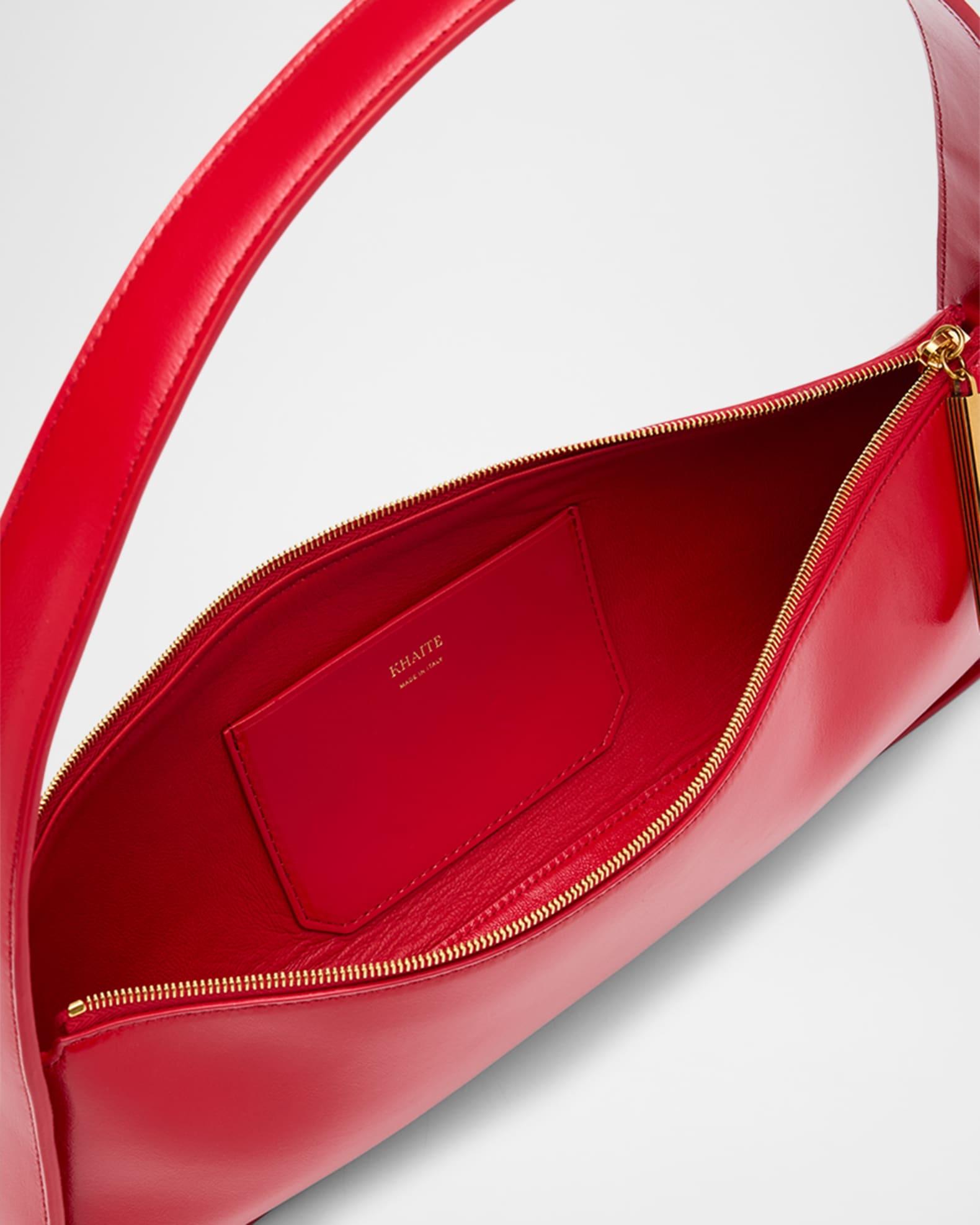 Lori Crackle Patent Leather Shoulder Bag Product Image