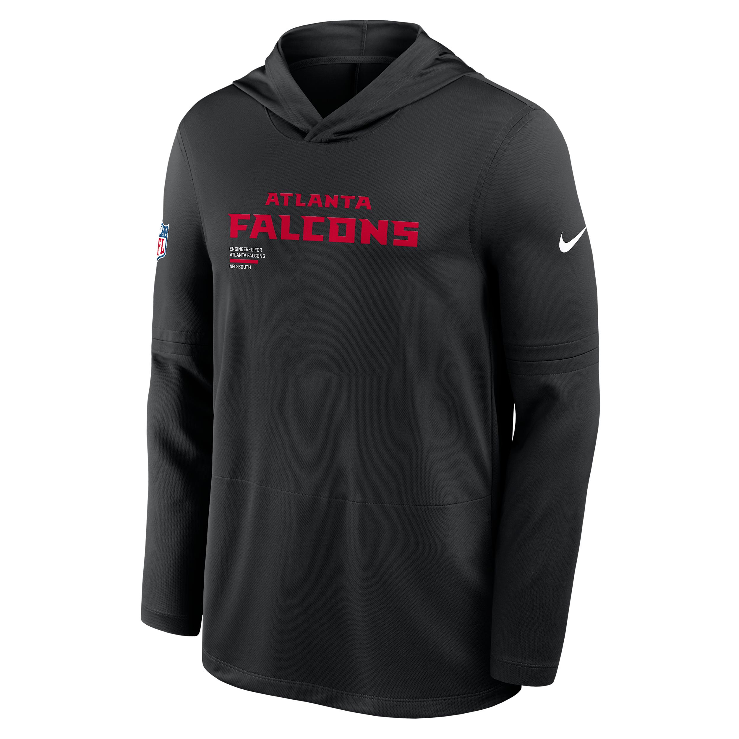 Washington Commanders Pure Fury Sideline Nike Mens Dri-FIT NFL Long-Sleeve Hooded Top | 03B900A9E-P8B Product Image