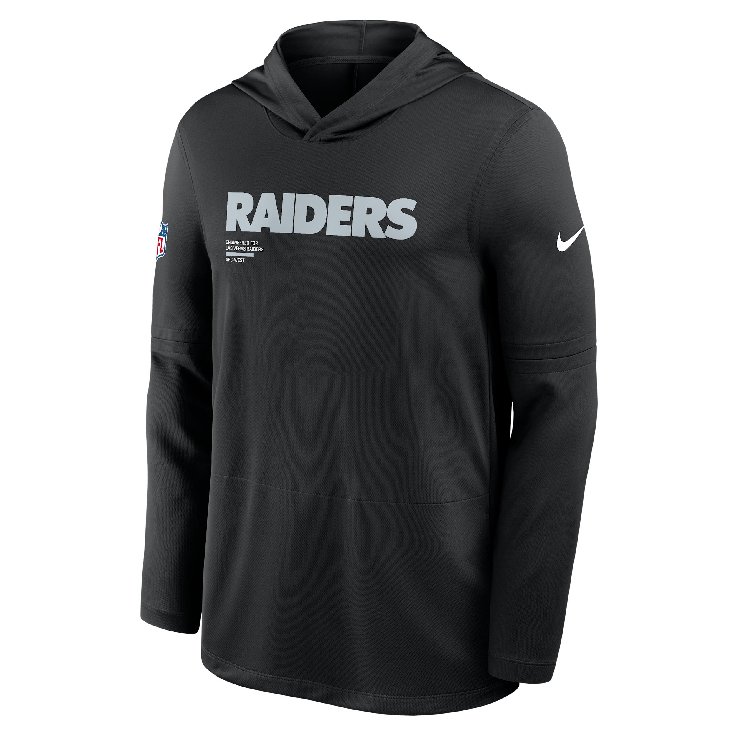 Washington Commanders Pure Fury Sideline Nike Mens Dri-FIT NFL Long-Sleeve Hooded Top | 03B900A9E-P8B Product Image