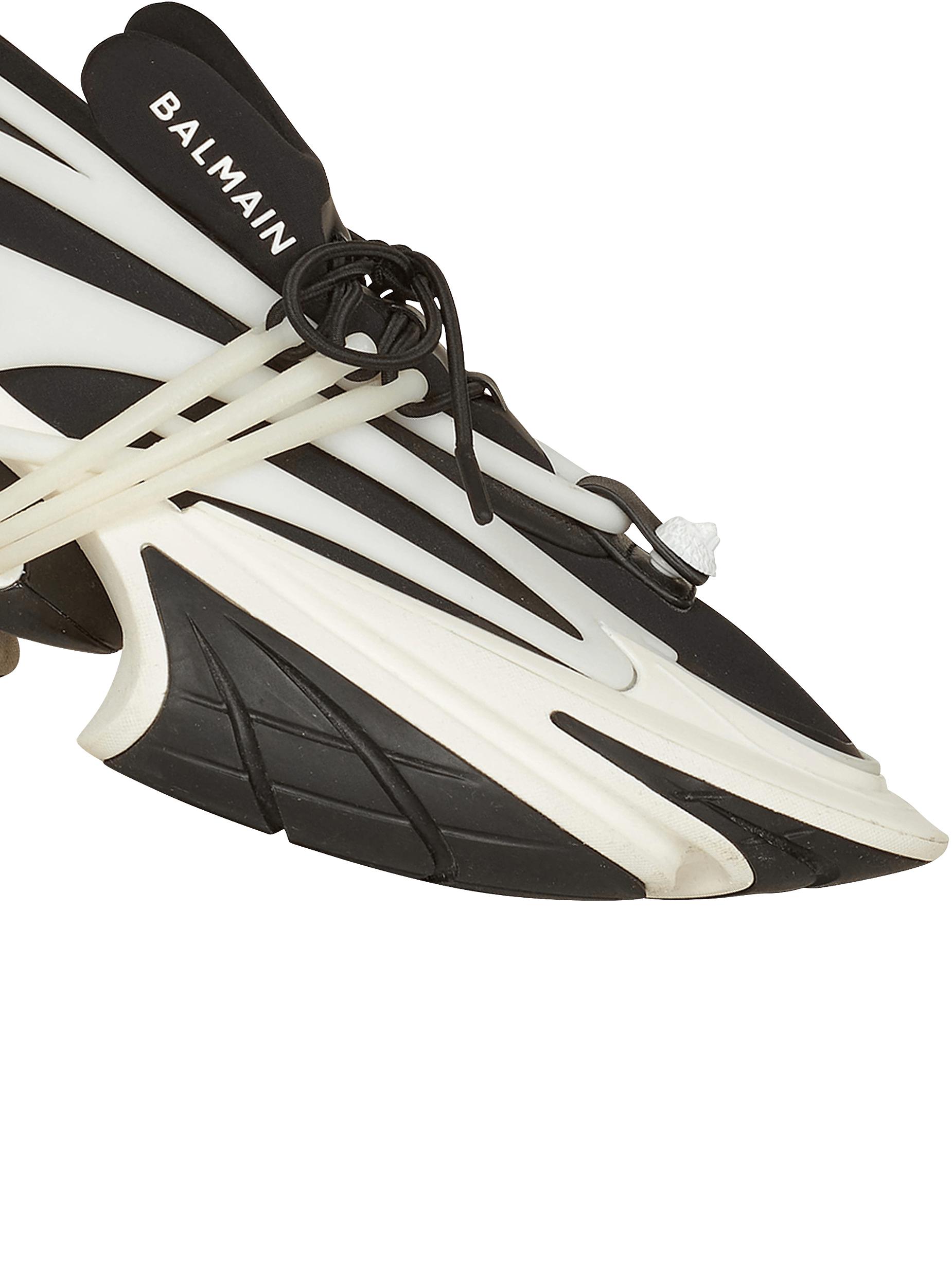 Unicorn low-top sneakers in neoprene and leather Product Image