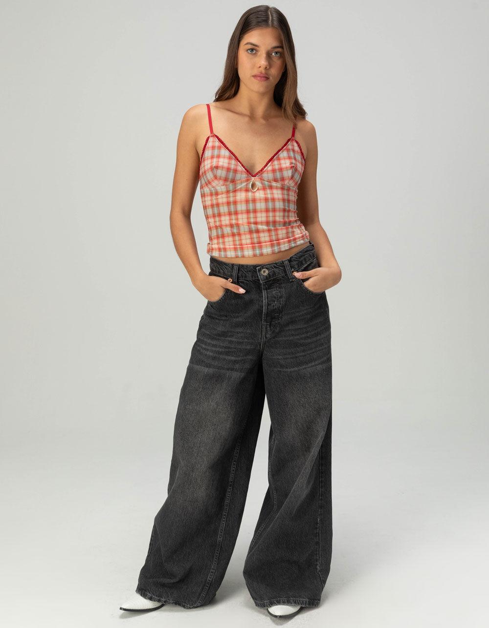 BDG Urban Outfitter Je T'aime Womens Cami - PINK COMBO Product Image