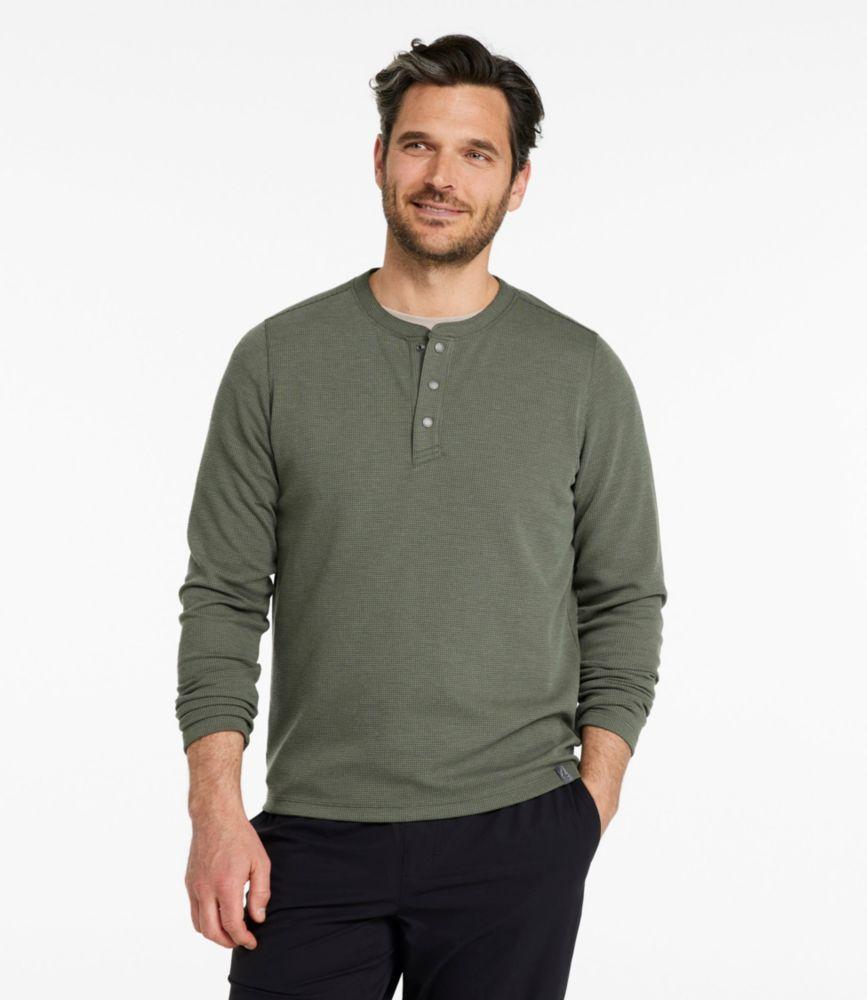 Men's Mountainside Micro Waffle Henley Product Image