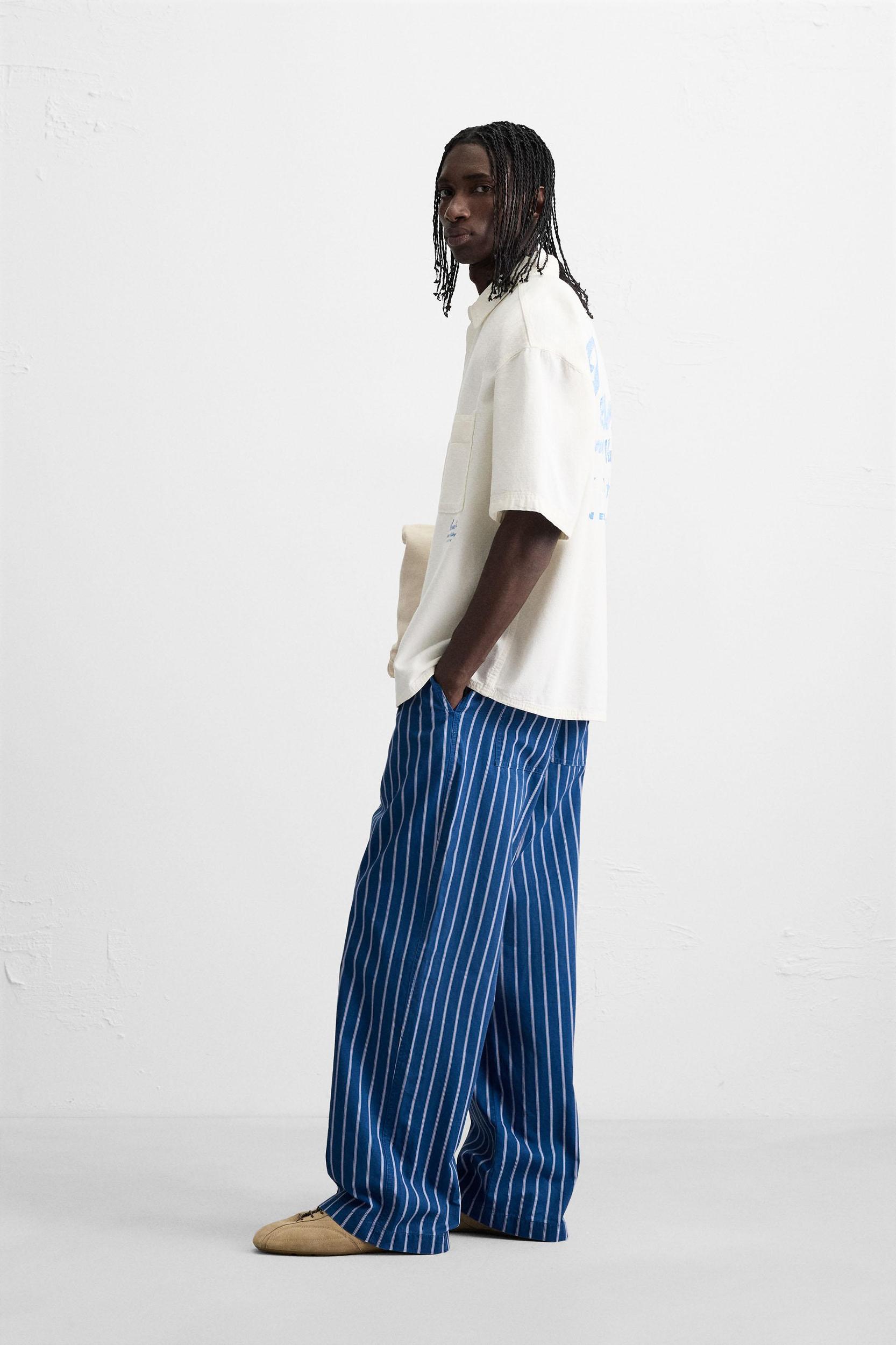 CONTRAST EMBROIDERY SHIRT Product Image