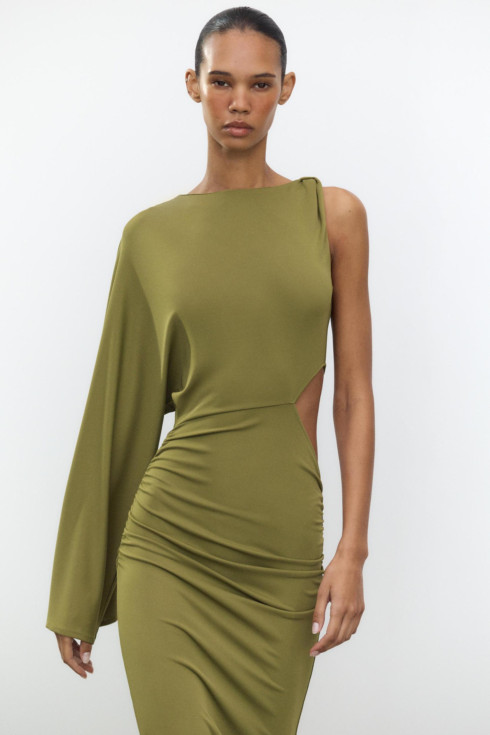 CUT OUT MIDI DRESS Product Image