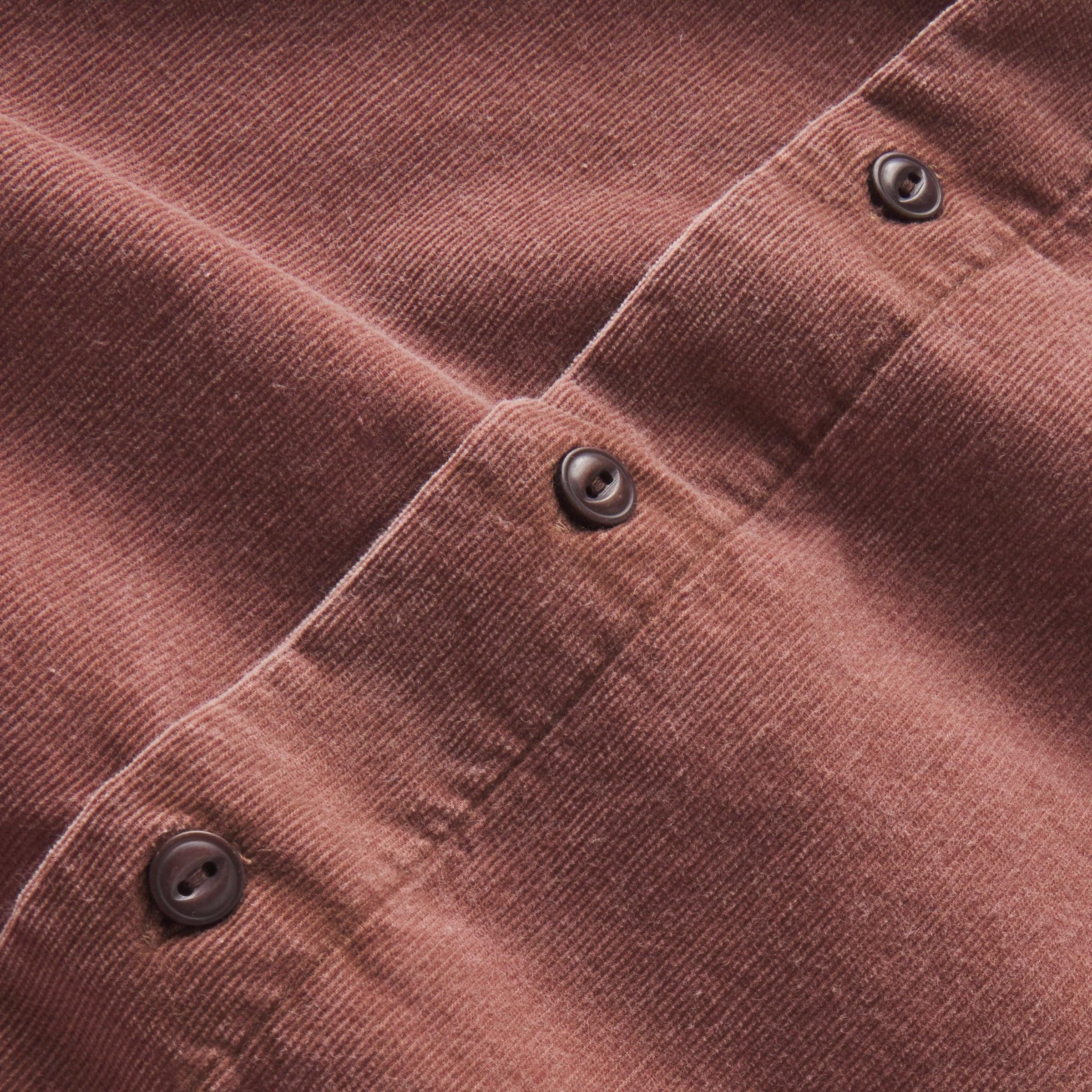Jeremiah Vintage Garment Dyed Shirt - Root Beer Product Image
