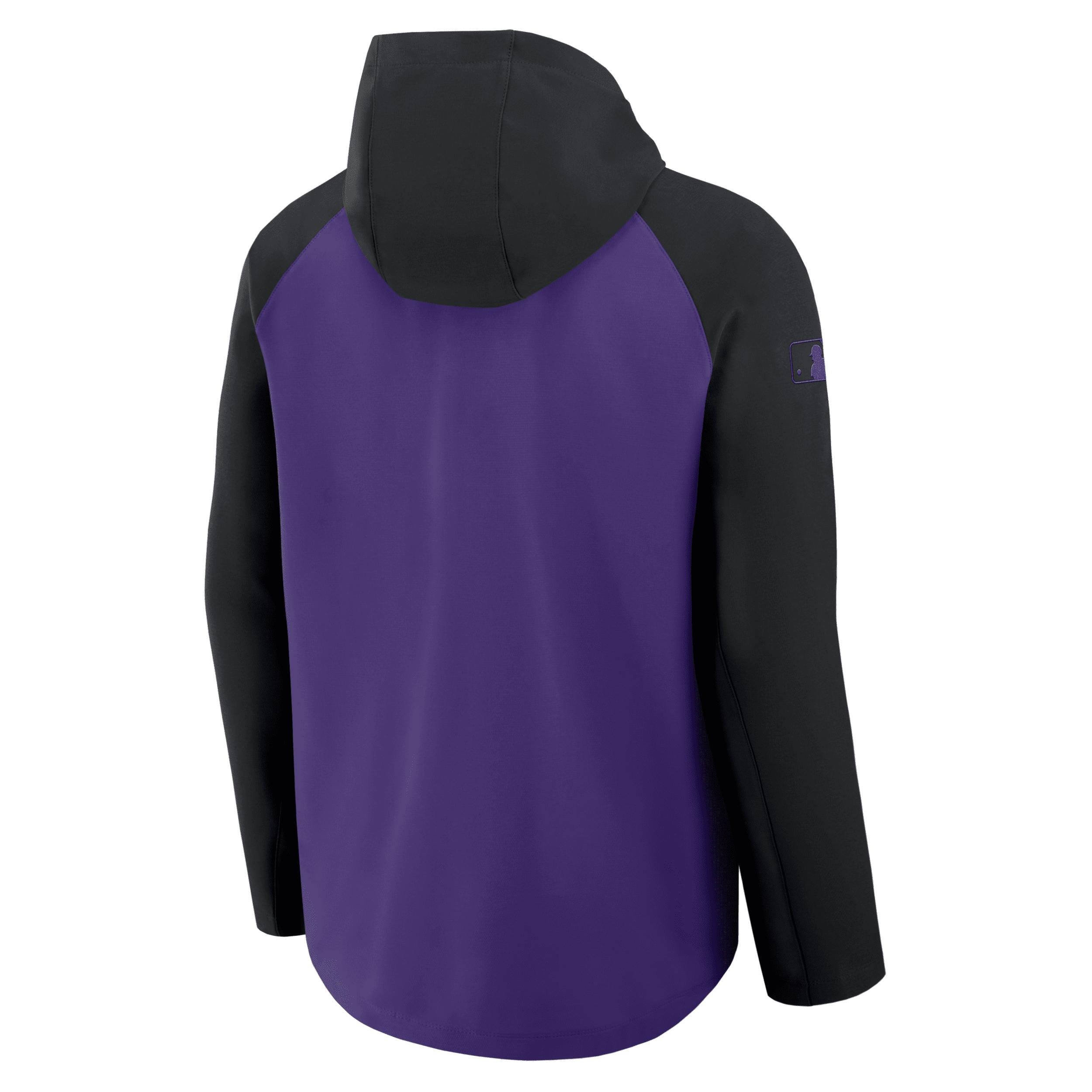 Mens Colorado Rockies Authentic Collection Mens Nike Therma MLB Full-Zip Jacket | 01GM043NDNV-P92 Product Image