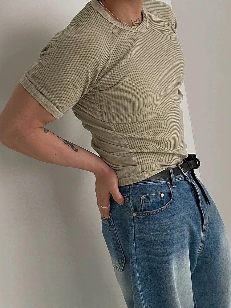 RT No. 19031 COMPRESSION KNIT SHORT SLEEVE Product Image