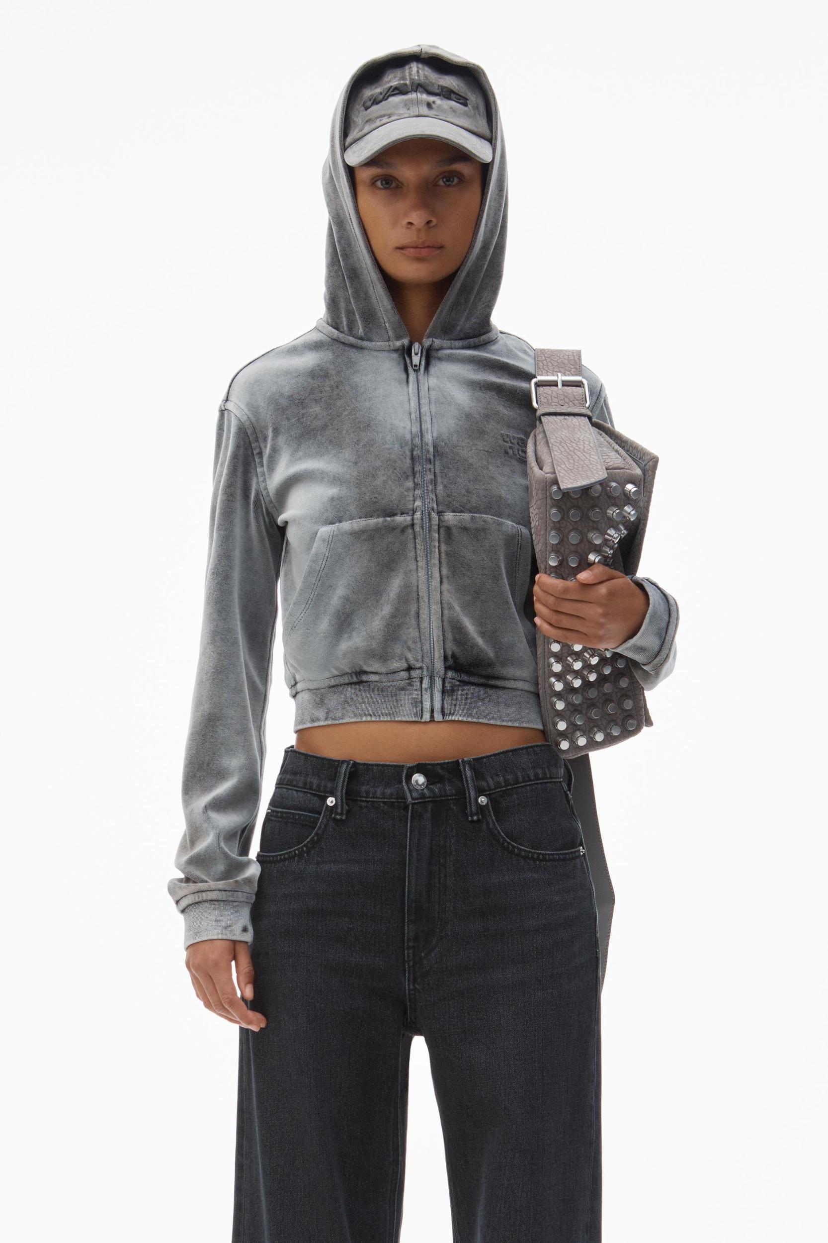 Ez Mid Rise Jeans With Logo Pocket Product Image