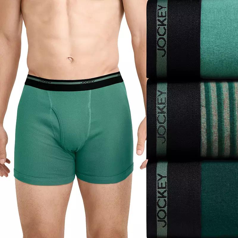 Men's Jockey® 3-Pack Lightweight Classic 5" Boxer Brief,  Product Image