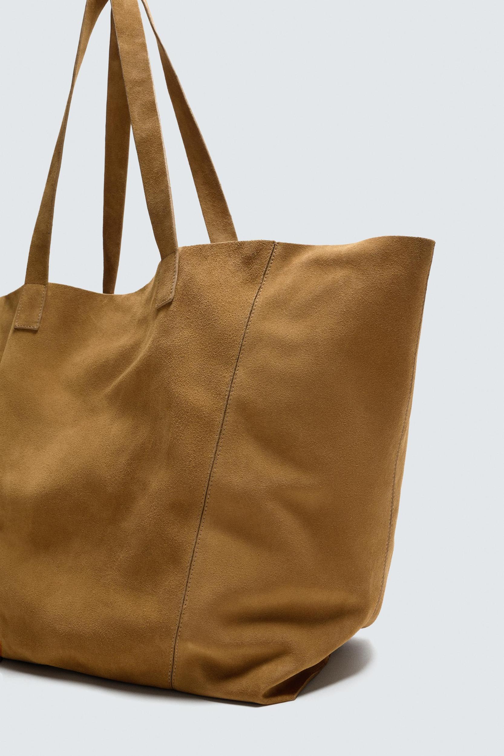 LEATHER SHOPPER BAG Product Image