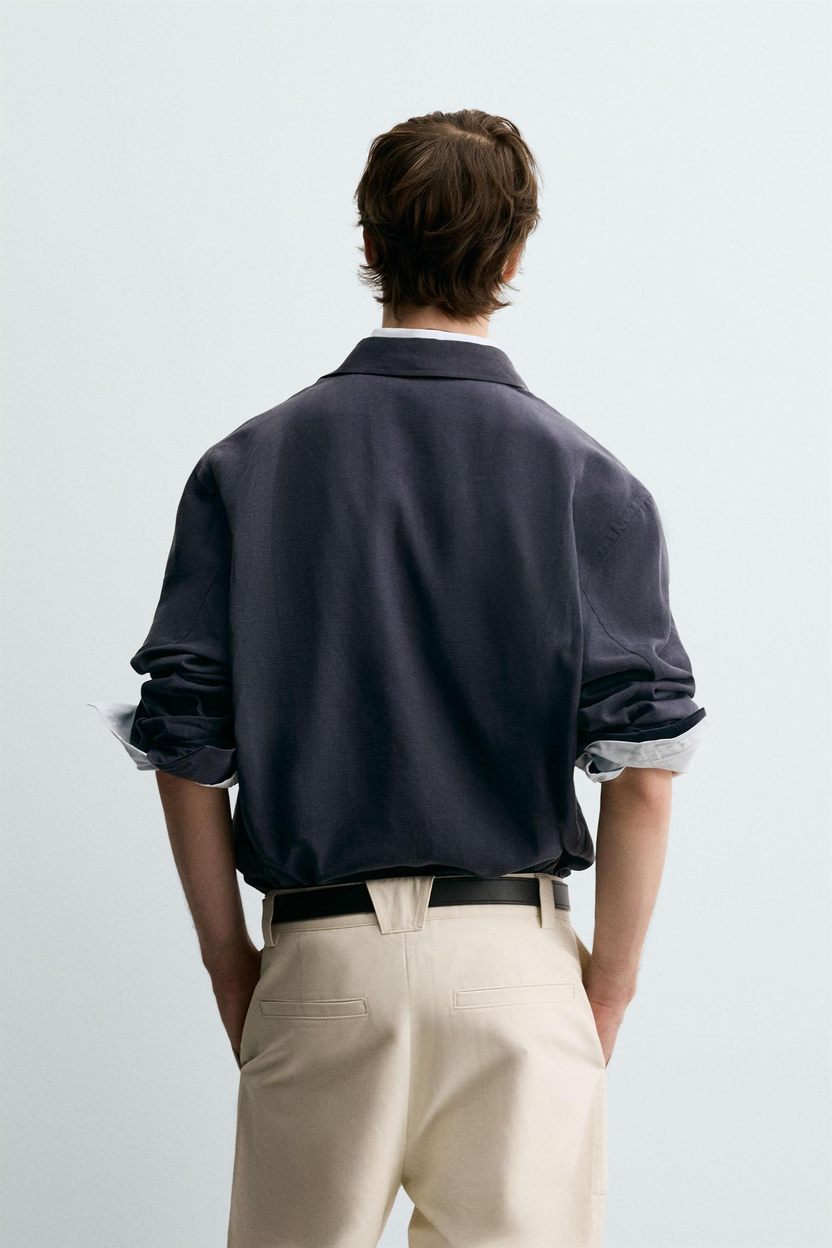 RELAXED FIT FLOWY SHIRT Product Image