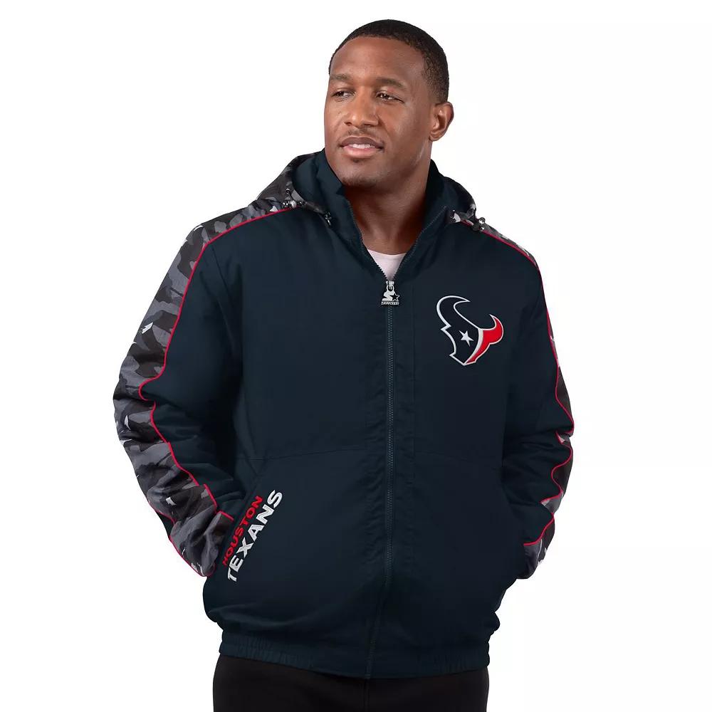 Men's Starter Black New Orleans Saints Thursday Night Gridiron Full-Zip Jacket,  Product Image