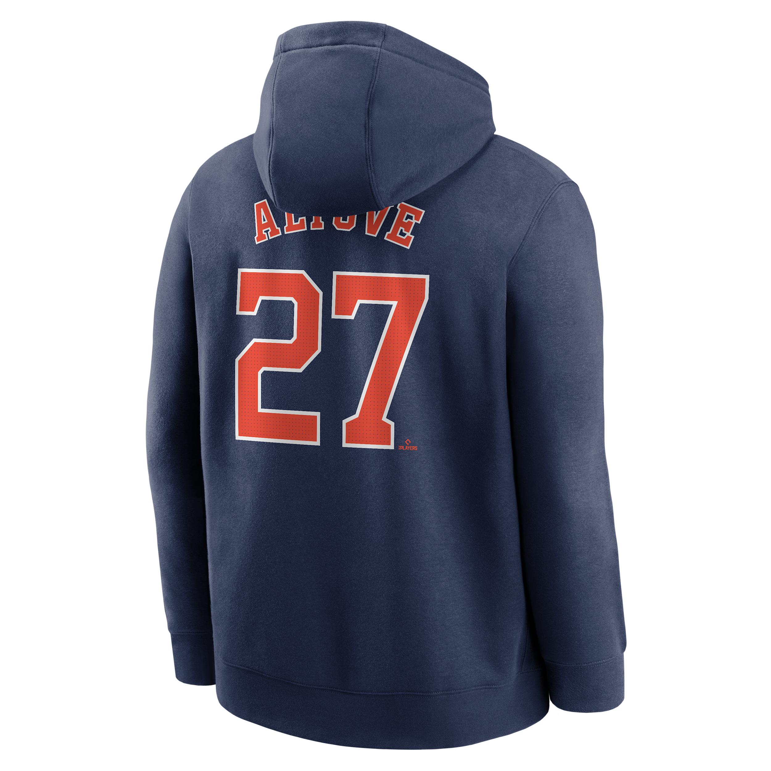 Jose Altuve Houston Astros Club Nike Mens MLB Pullover Hoodie | NKDK44BHU9-B7B Product Image