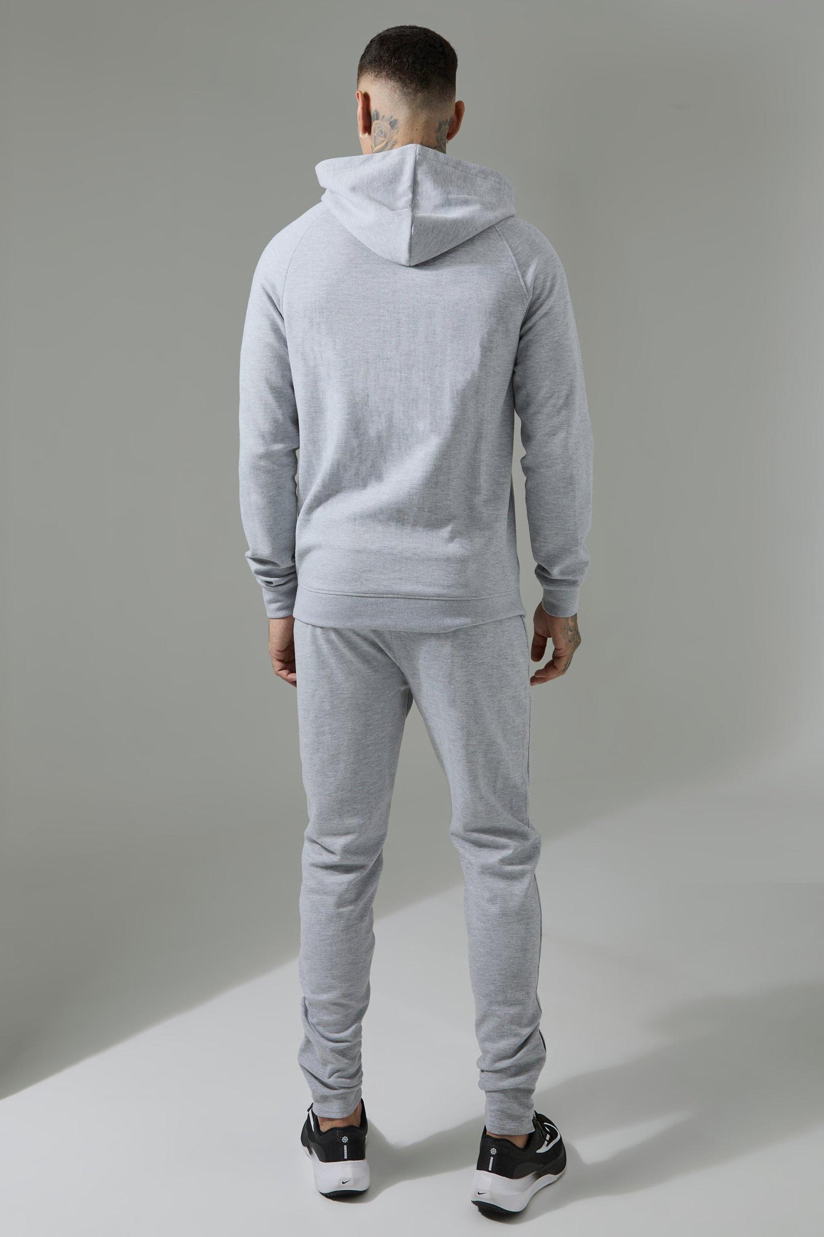 Tall Man Active Pro Fleece Skinny Fit Sweatpants | boohooMAN USA Product Image