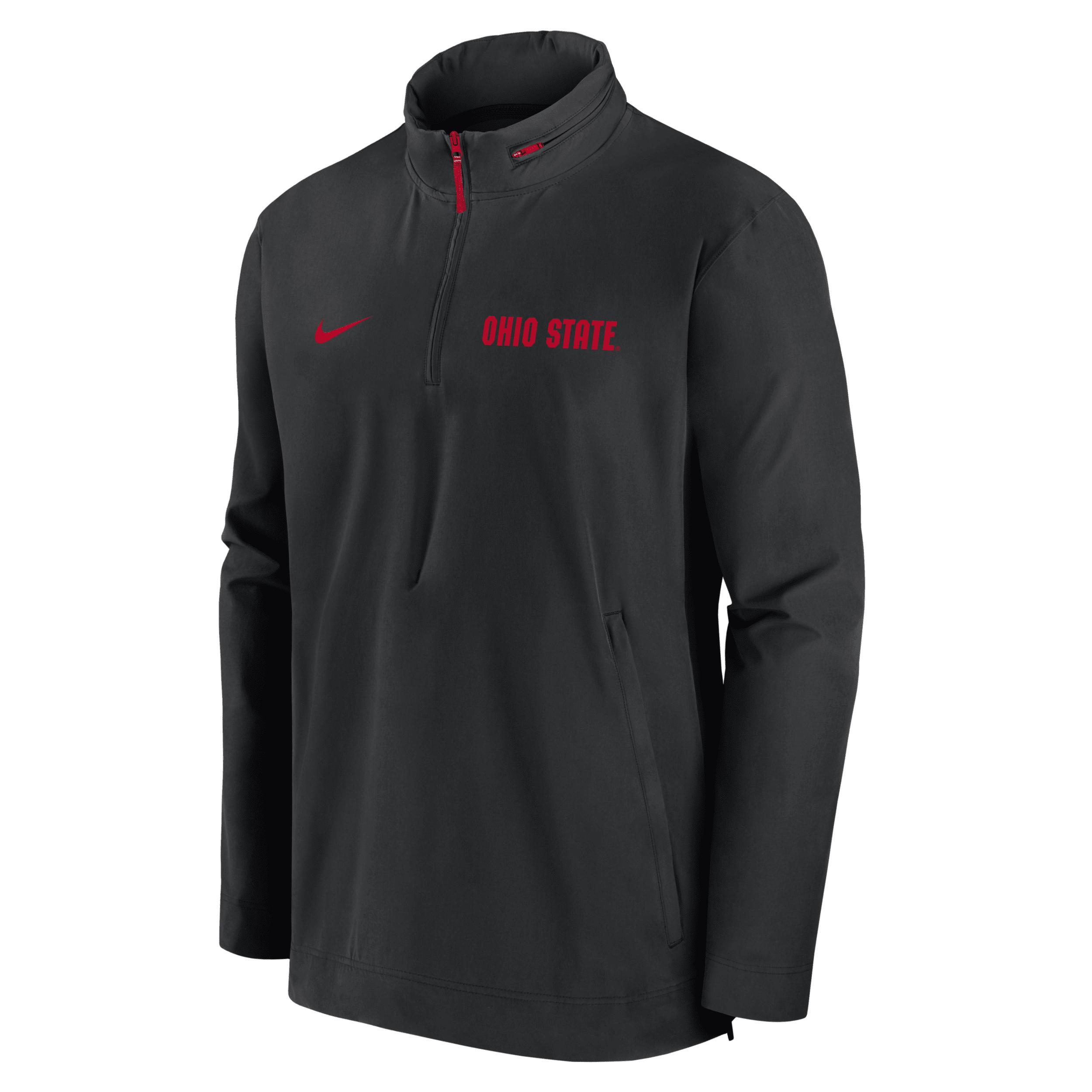 USC Trojans Sideline Coach Nike Mens College 1/2-Zip Hooded Jacket | 02F008DBSCJ-MT3 Product Image