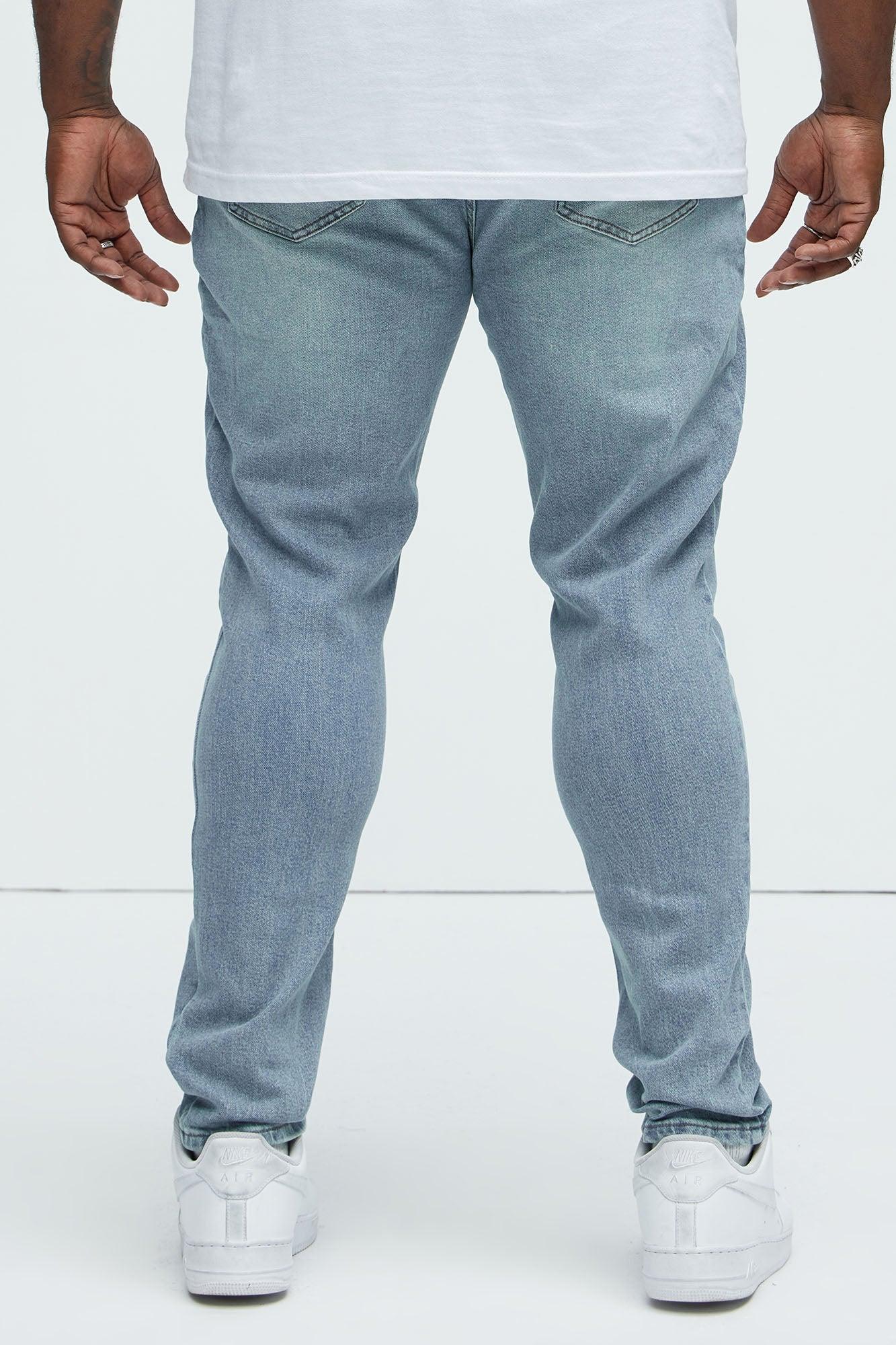 Cornell Distressed Skinny Jeans - Vintage Wash Product Image