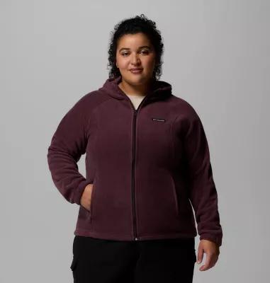 Columbia Womens Benton Springs Full Zip Fleece Hoodie - Plus Size- Product Image