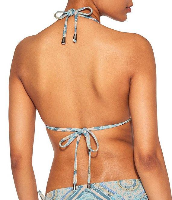 Kurt Geiger London Kensington Plunge Neck Triangle Swim Top Product Image