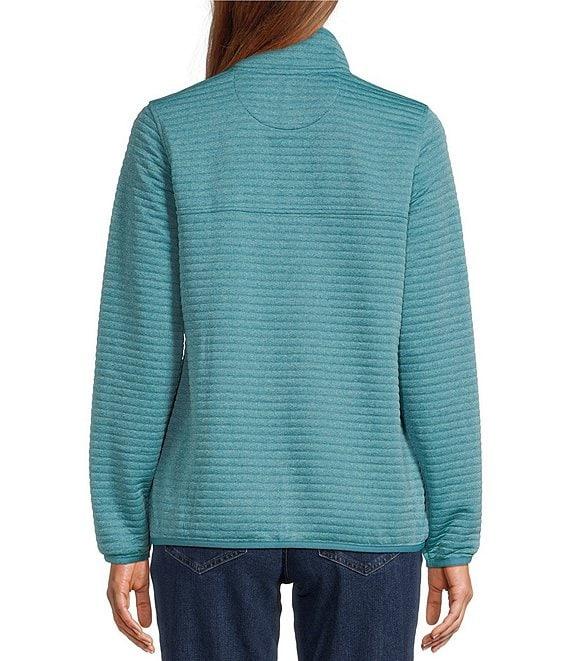 L.L.Bean Woven Thermal Efficient Airlight Knit Pullover Product Image