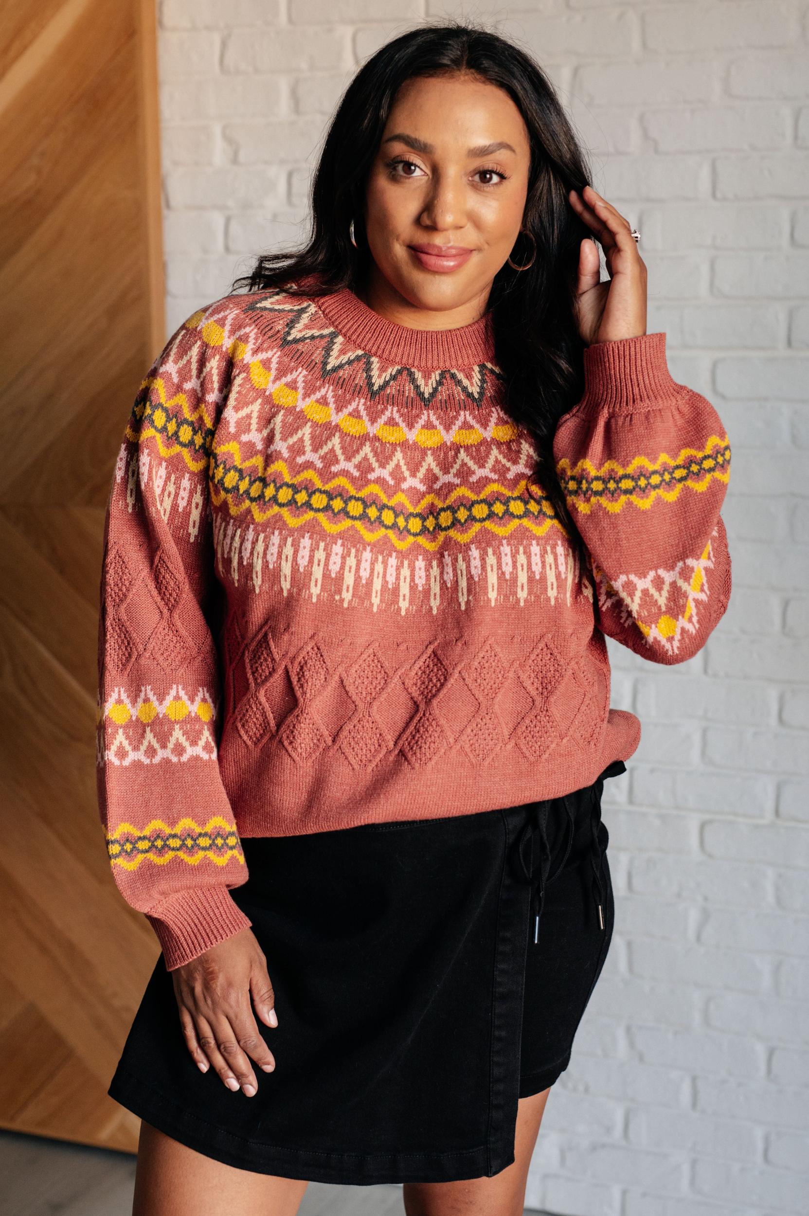 Cozy Chalet Fair Isle Sweater (Online Exclusive) Product Image