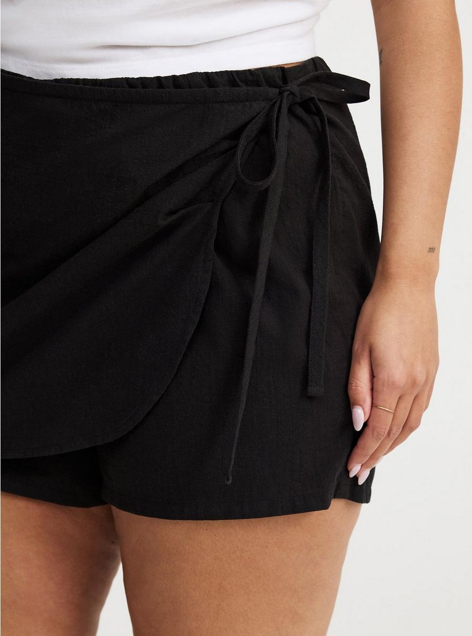 Beach Linen Side-Tie Skort Product Image