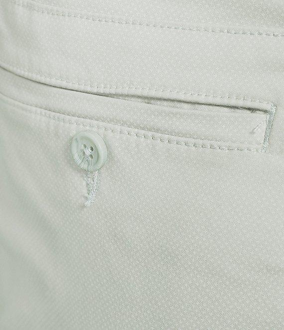 Roundtree & Yorke Casual Straight Fit Flat Front Printed 9#double; Inseam Shorts Product Image