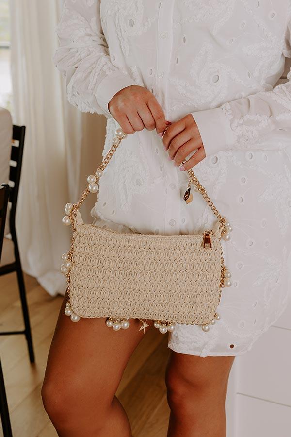 Steph Woven Purse in Ivory Product Image