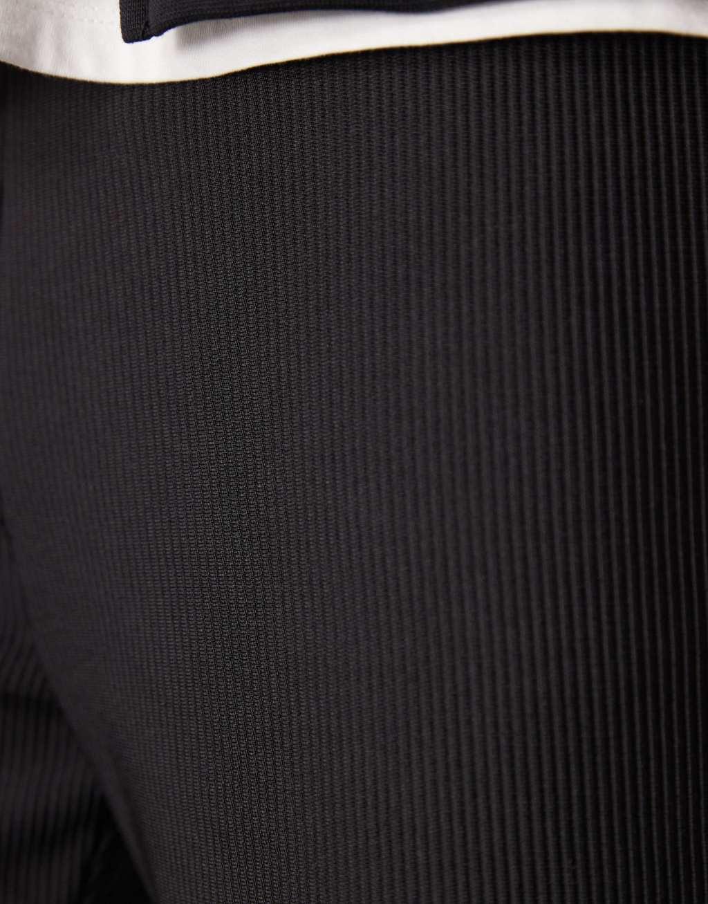 Selected Homme plisse shorts in black - part of a set Product Image