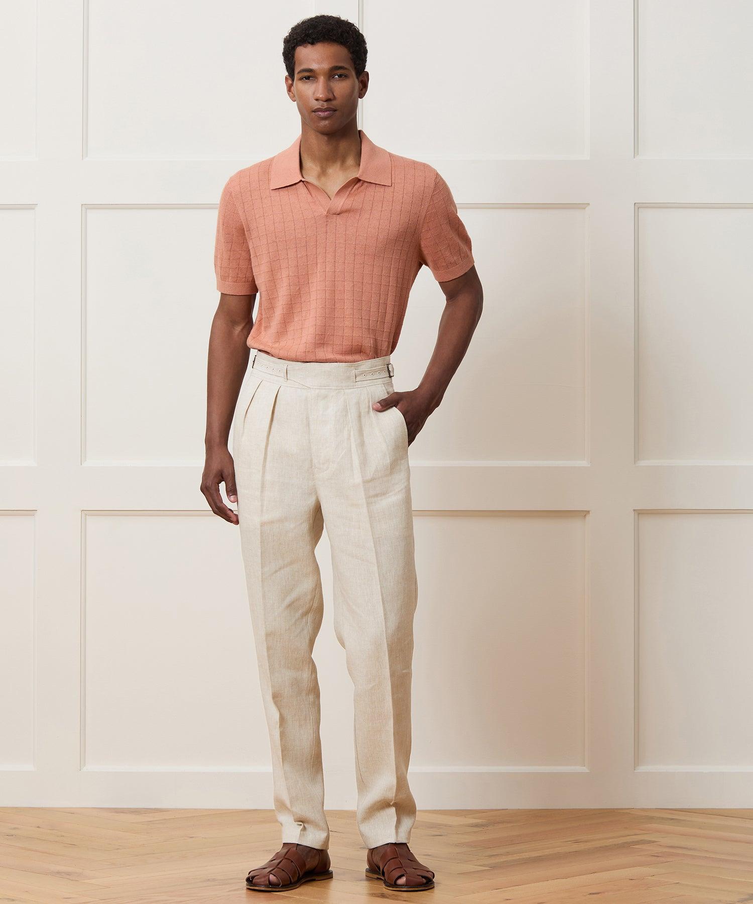 Irish Linen Gurkha Trouser Product Image