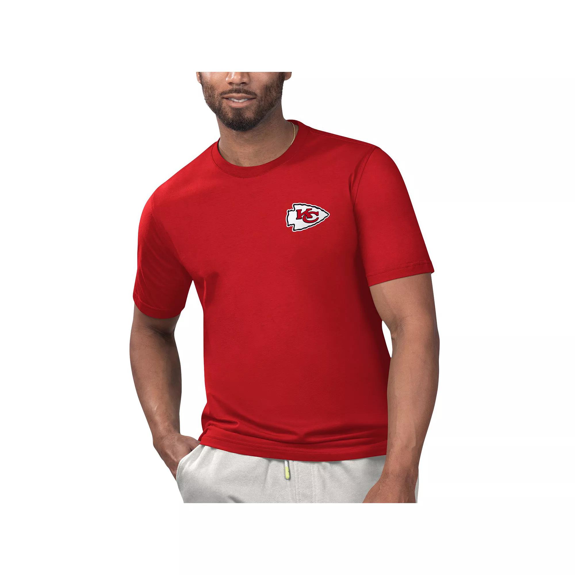 Men's Margaritaville Red Kansas City Chiefs Licensed to Chill T-Shirt,  Product Image