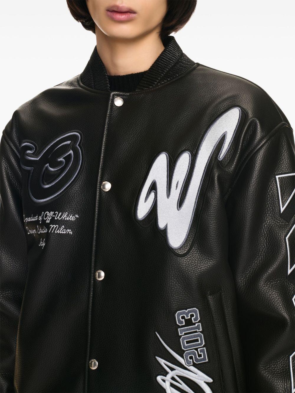 patchwork bomber jacket Product Image